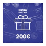 Kampanja: 200€ lahjakortti