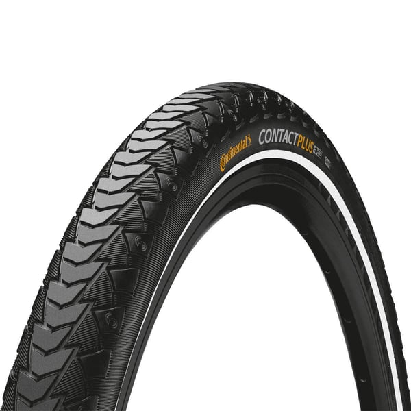 Ulkorengas 28" Continental Contact Plus Reflex 37-622, musta