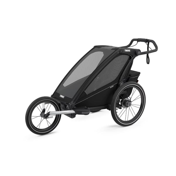 Lastenkuljetusperäkärry THULE Chariot Sport 1, Midnightblack