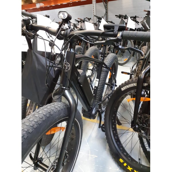 **OUTLET** FitNord Rumble 500 Sähköfatbike 2023 musta (720 Wh tehoakku) 53 cm