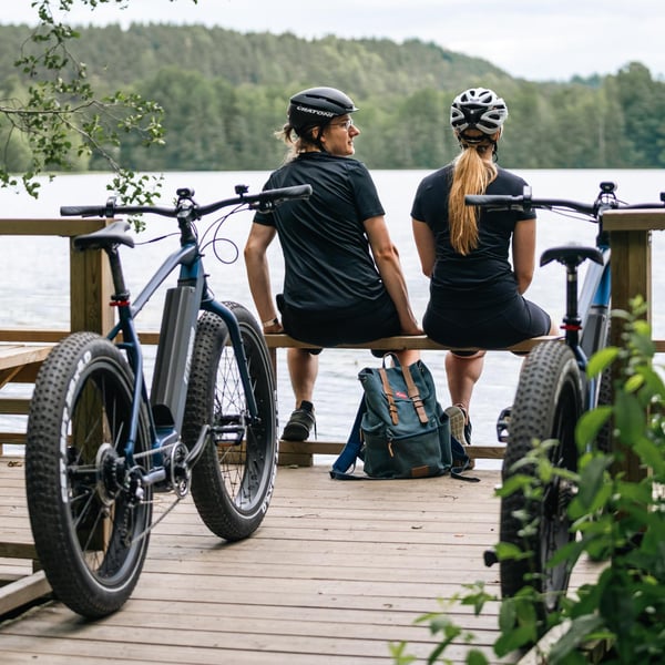 FitNord Rumble 500 Sähköfatbike 2024, sininen (720 Wh tehoakku)