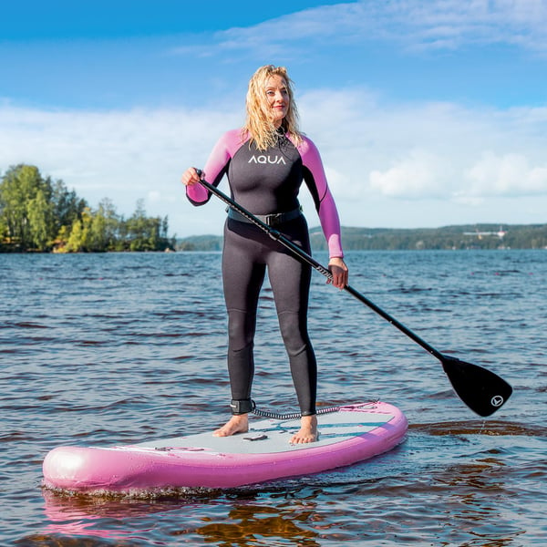 FitNord Aqua 300 SUP-lautasetti, pinkki (kantavuus 120 kg)