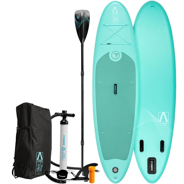 FitNord Aqua 300 SUP-lautasetti, turkoosi (kantavuus 120 kg)