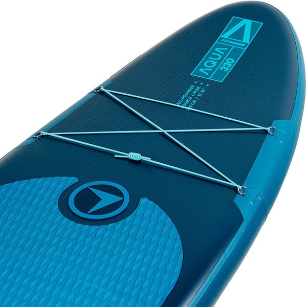 FitNord Aqua 330 SUP-lautasetti, petroli (kantavuus 150 kg, alumiinimela)