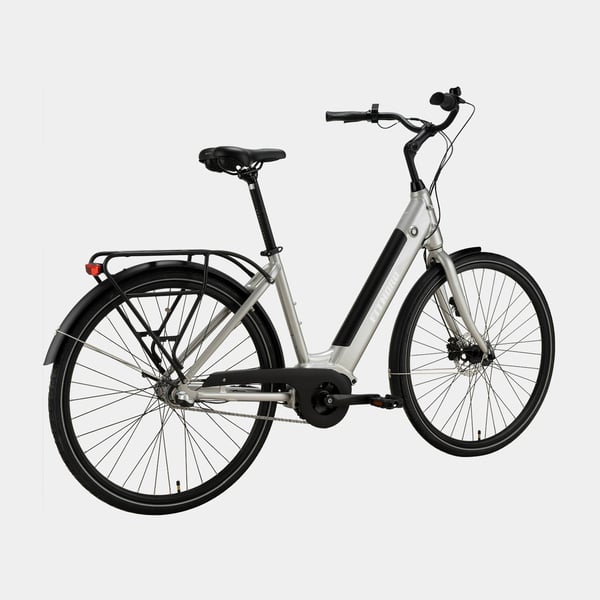 FitNord Classic 300 Sähköpyörä 2024, hopea (489,6 Wh akku) 