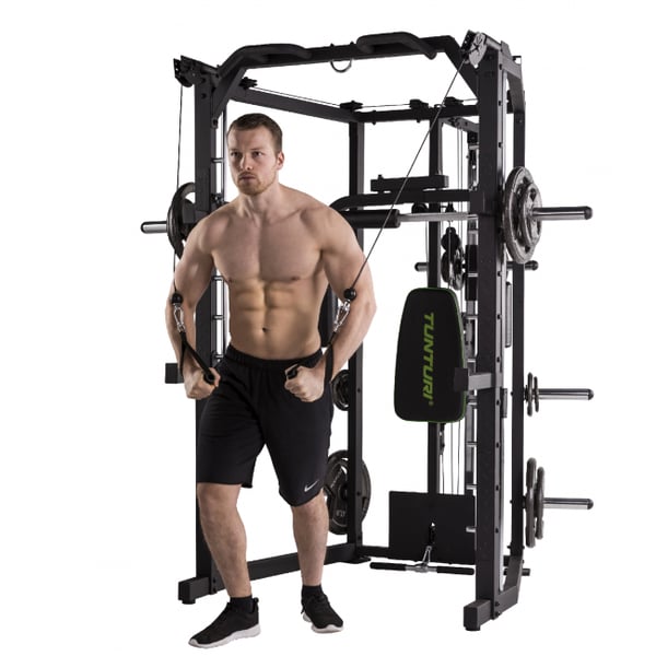 Kuntokeskus, Tunturi SM80 Smith Machine käytössä