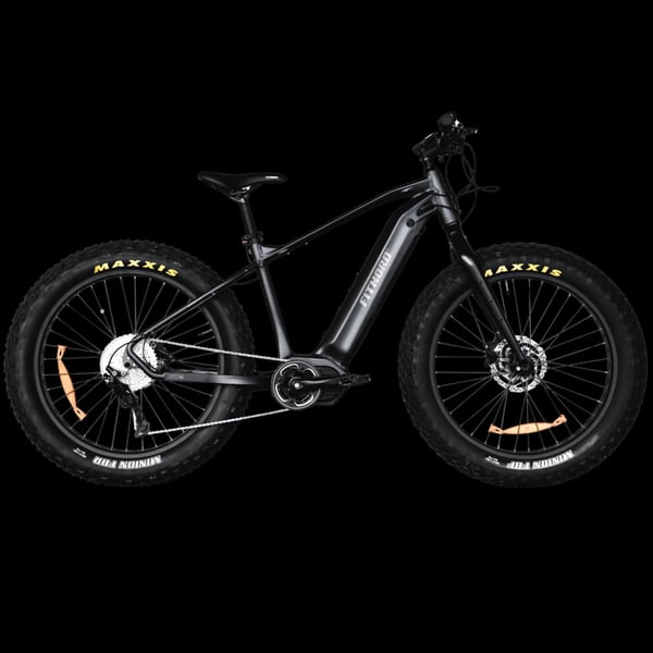 **OUTLET** FitNord Rumble 900 Sähköfatbike Limited Edition, musta (882 Wh tehoakku) 