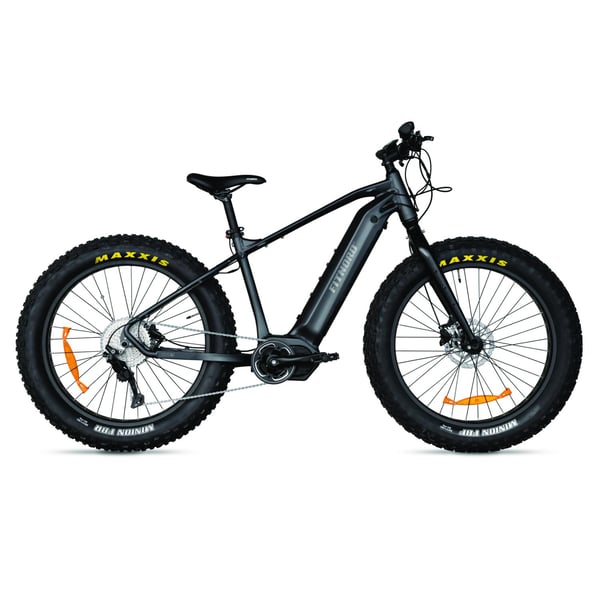 **OUTLET** FitNord Rumble 900 Sähköfatbike Limited Edition, musta (882 Wh tehoakku) 