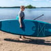 FitNord Aqua 330 SUP-lautasetti, petroli (kantavuus 150 kg, alumiinimela)