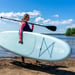 FitNord Aqua Lite SUP-lautasetti, sininen (kantavuus 110 kg)