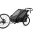 Lastenkuljetusperäkärry THULE Chariot Sport 2, Midnight black