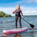 FitNord Aqua 300 SUP-lautasetti, pinkki (kantavuus 120 kg)