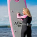 FitNord Aqua 300 SUP-lautasetti, pinkki (kantavuus 120 kg)