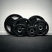 Levypaino 25 kg, FitNord Tri Grip Black G2