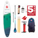 Red Paddle 12.6 Voyager SUP-lautasetti