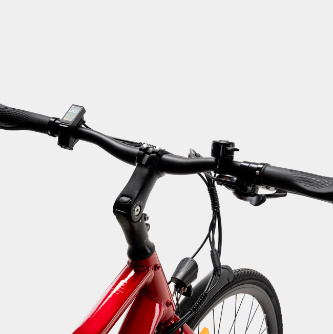 FitNord Ava 200 Sähköpyörä 2024, punainen (540 Wh akku)